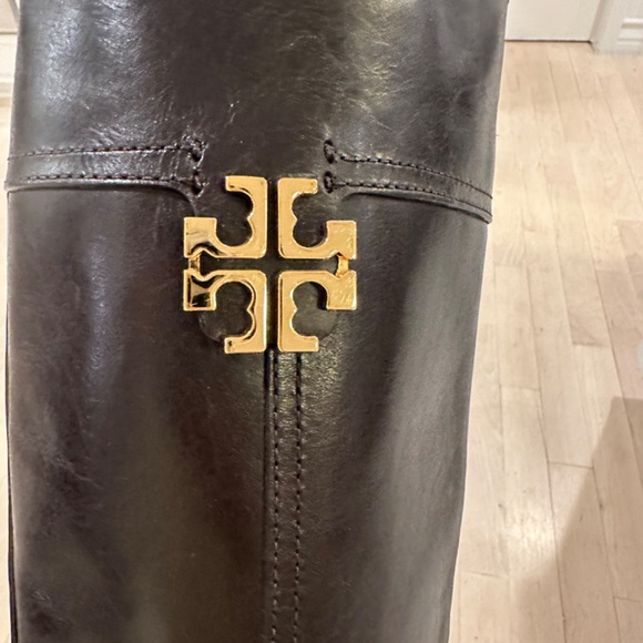 Tory Burch Chocolate Brown Riding Boots (New, Never Worn) - Nordstrom Sale Find! - Picture 2 of 9